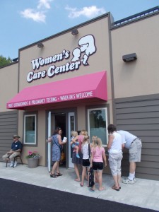 Women's Care Center front door