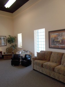 Women's Care Center reception area