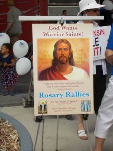 Rosary Rally Poster