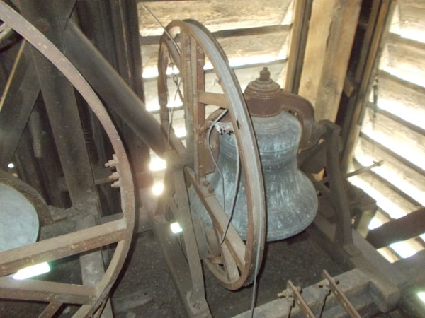 The smallest of the Holy Redeemer bells